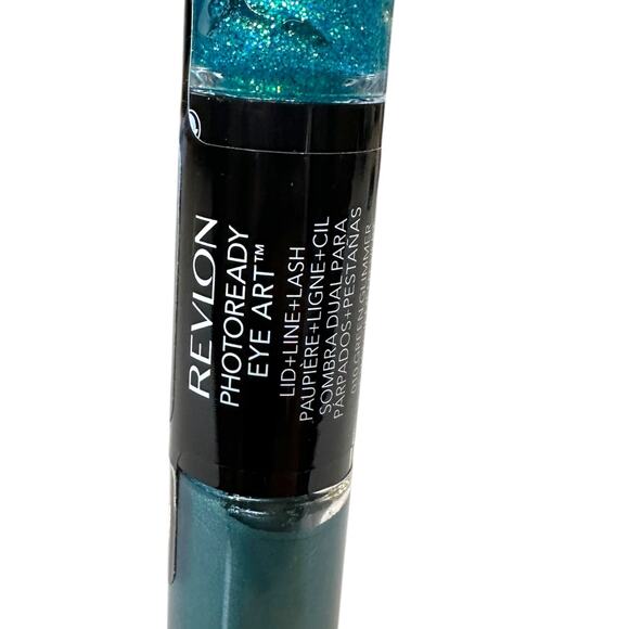 Revlon PhotoReady Eye Art‎ Lid + Line + Lash - Green Glimmer 0.1 fl oz New - Picture 2 of 4